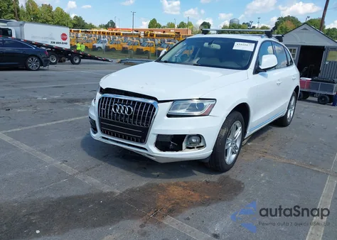 2014 Audi Q5 2.0T Premium z USA, uszkodzony, nr VIN WA1LFAFPXEA085205